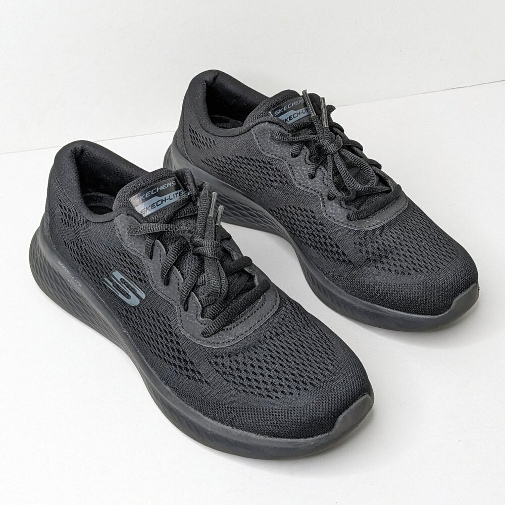 Skechers Skech-Lite Pro Athletic Sneakers, Black, Women's 7.5